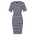 Stripe Hooded Sweatshirt Dress Women Bodycon Cotton Hoodie Dress Stripes Summer Striped Dresses Women Ladies Sweatshirt Dresses