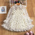 Kids Dress For Girls Spring Puff Long Sleeve Fairy Dresses Mesh Chiffon Polka Dots Summer Years Children Clothes