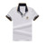 Summer new  Large Size Men's  Short Sleeve embroidery POLO Shirt Solid Color Business brand polo Shirts