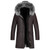 Winter Genuine Leather Jackets Men Real Shearling Sheepskin Long Coat with Natural Fox Fur Hooded New