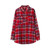 Vintage Plaid Shirts Women oversized shirts Female Blouse Tops plus size clothing Long Sleeve Button