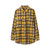 Vintage Plaid Shirts Women oversized shirts Female Blouse Tops plus size clothing Long Sleeve Button