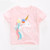 Summer New Girls' T-shirt Cotton Short Sleeves