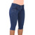 Summer Women High Waist Skinny Jeans Knee Length Hole Ripped Denim Capri Slim Streetwear Stretch Casual Pants