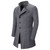 Single Breasted Windproof Overcoat 589kg Plus Size Men Trench Coat Designer Long Windbreaker Autumn Winter