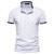 Casual Printed Polo Shirts Men Slim Fit Stand Collar Cotton Men's T-Shirt New Summer High Quality Classic Men Clothing