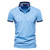 Casual Printed Polo Shirts Men Slim Fit Stand Collar Cotton Men's T-Shirt New Summer High Quality Classic Men Clothing