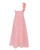 New Arrival Kid Girls Child Flower Chiffon Tulle Lace Dress Party and Wedding Bridesmaid One-shoulder Formal Summer Maxi Dress