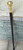 Grandpa Good Lucky Old Folk 37"  China BRASS God Round headed gentleman Crosier Walking Stick Brass A cane Crafts Arts