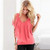 T-Shirts V-Neck Casual Summer Solid Plus Size 3XL Pullover Short Shirts Women Tees Clothing