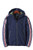 Autumn Winter Parkas Jacket Men Hooded Collar Windbreaker Warm Coat Men Casual Striped Men Jacket Size