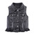 Cute Girls Denim Vest Jacket Sparkle Ruffle Sleeveless Jean Outerwear Spring Novelty Clothes for Children