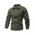 Men's Jacket Slim Double-Faced Fleece Tactical Sweater Casual Turn-Down Collar Zipper Solid Color Jacket Male Warm Winter Coat