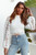 Elegant Women's Long Sleeve Lace Blouses Tops White Casual Crochet Hollow Out Turtleneck Stylish Cropped Shirts Female Pullovers