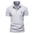 New Man Polo Shirt Mens Casual Deer Embroidery 35% Cotton Polo shirt Men Short Sleeve High Quantity polo men