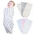 Baby Swaddle Blanket, Swaddle Wrap for Infant, Adjustable Newborn Swaddle, Organic Cotton Baby Swaddle for 0-6 Month