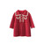 Baby Girl Clothes Knit Sweater Dress Spring Autumn Turn-Down Collar Cute Princess Dress