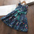 Kids Girls Casual Dresses 2021 New Fashion Baby Princess Party Children Flowers Costumes Floral Dress 3-7Y