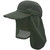 SOBEYO Outdoor Snap Hats Boonie Brim Ear Neck Cover Sun Cap-1