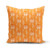 Orange Owls Pillow Cover