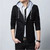 Mens Street Style Hooded Blazer