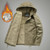 Men's Winter Jacket Plush Thickened Cotton Jacket Loose Large Hooded Lamb Cashmere Cotton Jacket Retro Tooling Cotton Jacket