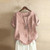 Newest Cotton linen women 5XL oversize tops comfortable summer shirt lady clothes oversea oversize linen hot design women like