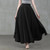 Elegant Spring Maxi Skirts Women's Solid Sundress 2021 Casual High Waist Zipper Long Vestidos Female Party Faldas Saia