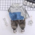 Children Autumn Suit Long Sleeved Fashion Clothes 1-4 Years Old Baby Boys Western Style Sweatershirt + Trousers Set Kids Outfits