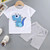 New Summer Kids Clothes Boys Costume Sets Short-Sleeve T-shirt+Shorts Sports Suit Children Clothing Boy Sets 1 2 3 4 5 Years Old