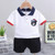 New Summer Kids Clothes Boys Costume Sets Short-Sleeve T-shirt+Shorts Sports Suit Children Clothing Boy Sets 1 2 3 4 5 Years Old