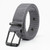 New Nylon Eyelet Pin Buckle Belt Man Square Buckle Iron Alloy Belts Male Jeans Sport Outdoor Waistband Brand Design