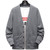 Men Cardigan Jacket Mens Casual Loose Oversized Coats male V-Neck Jackets Plus-sized Cardigans