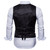 Mens Gentleman Formal Slim Fit Double Breasted Dress Suit Vests Paisley Print Men Vest Waistcoat