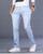 New Autumn Mens Loose Straight Stretch Jeans Casual Classic Style Cotton Denim Sky Blue Pants Male Brand Trousers