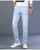 New Autumn Mens Loose Straight Stretch Jeans Casual Classic Style Cotton Denim Sky Blue Pants Male Brand Trousers