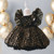 Princess Dress Girls Sequin Tutu Lace Mesh Birthday Prom Toddler Baby Kids Elegant Wedding Party Clothes Children Baptism Gown