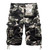 Multicolor Outdoor Large Size Loose Multicolor Camouflage Pants Casual Beach Shorts Cargo Shorts Summer Streetwear Men Capris