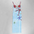 Runway Show Women's Diamonds Beaded Slit Spaghetti Strap Dress