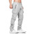 Men Cotton Joggers Pants Pockets Cargo Pants Gym Running Casual Trousers Mens Fitness Sweatpants Sports Pants