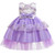 Kids Princess Dresses for Girls Baby Girl Sequins Flower Ball Gown Costume Elegant Girl Wedding Party Dress Children Clothes