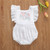 0-24M Newborn Infant Baby Girls Flowers Ruffles Short Sleeve Cotton Backless Lovely Jumpsuits Headband