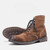 Genuine Leather Men Boots Designer Handmade Retro Men Ankle Leather Boots