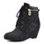 wedges High Heels Winter boots Women western platform boots Vintage Ankle Boots Shoes