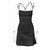 Summer Satin Sexy Dress Women Sleeveless Backless Elegant Short Dress Female Club Party Outfits Mini Dresses