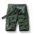 Summer New Cotton Cargo Shorts Men Casual Multi-Pocket Military Shorts Pants Loose Work Army Tactical Shorts Men