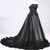 Black Applique Ball Gown Wedding Dresses Vestido De Noiva Sexy Strapless Floor-Length Formal Bridal Gowns