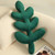 Plush Leaf Pillow Cushion For Room Decor Stuffed Plants Toys Pillow 3D Leaves Household Sofa Pillow Green For Girls