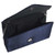 Womens Silk face Diamond Clutches Shoulder Bag Evening Bridal Prom Satchel Chain Handbag(Navy blue)