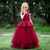 girl elegant birthday party clothes New Lace princess dress High quality for girls spring wedding dress For girls 4-14 years old